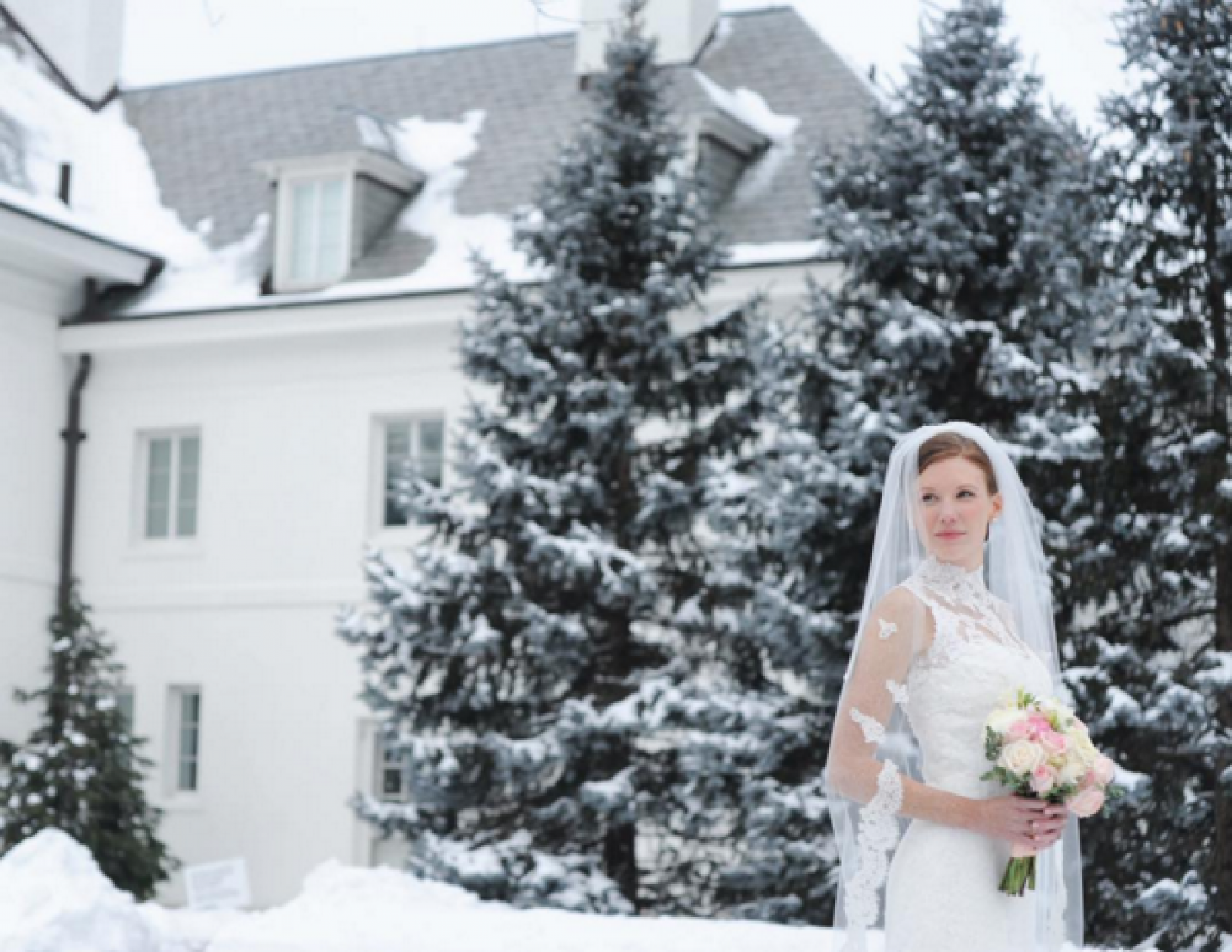 snowy bride