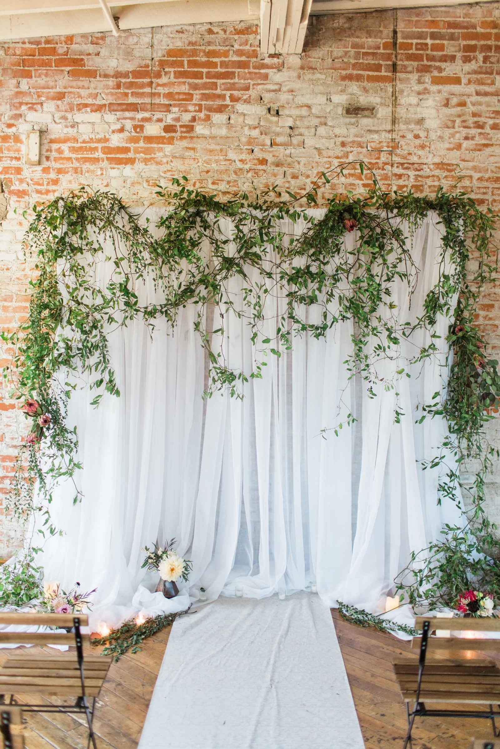 Ceremony Backdrop for Unique Layout Issue 6