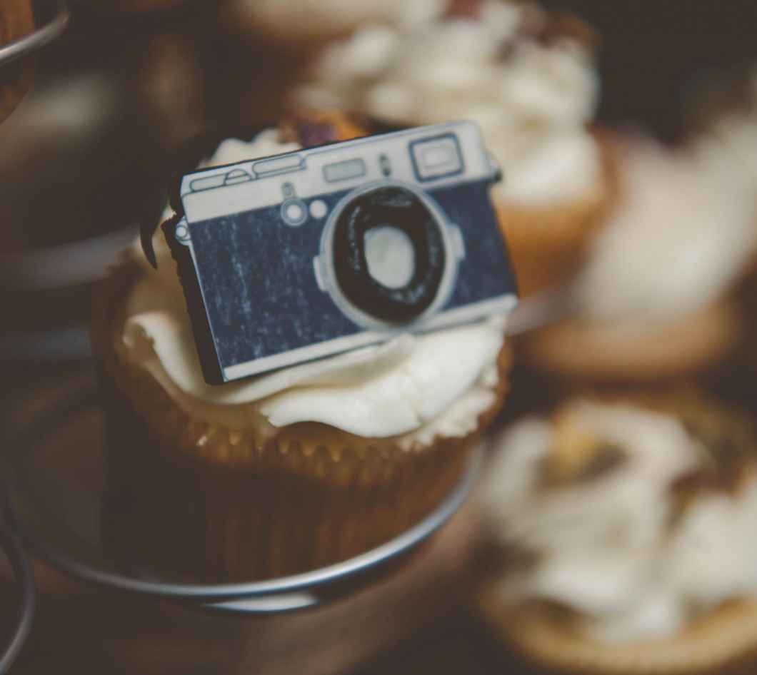 camera cupcake