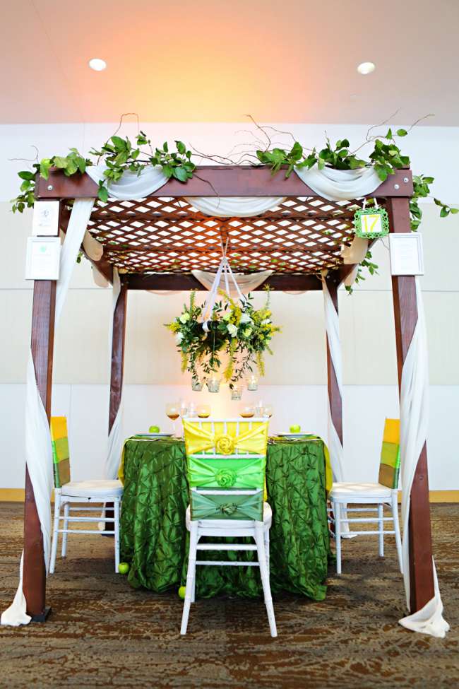 "Intimate Garden Wedding" Tablescape