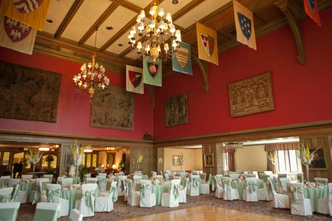 Reception in the Tudor Room at Indiana Memorial Union