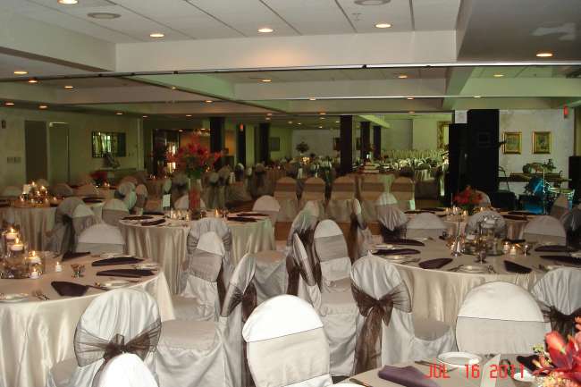 Elcona Country Club banquet hall
