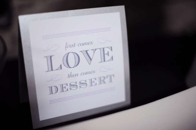 Dessert Sign