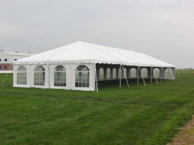 Clear Span Tent With Sides