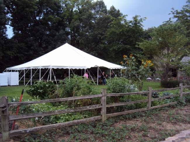 Pole Tent For Outdoor Wedding