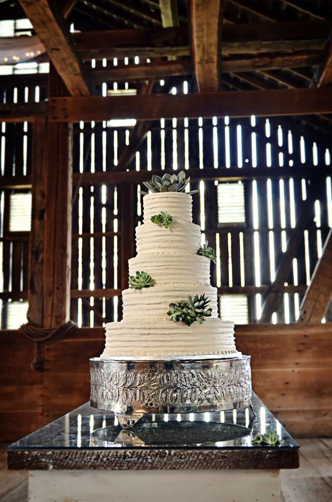 Classic Five-Tiered White Cake