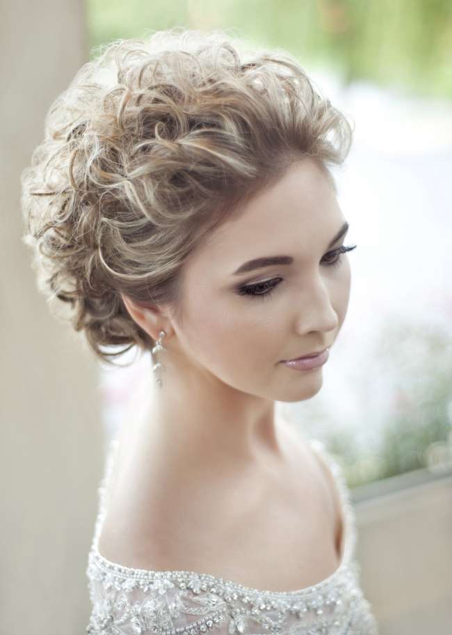 Relaxed, Undone Updo & Natural Makeup