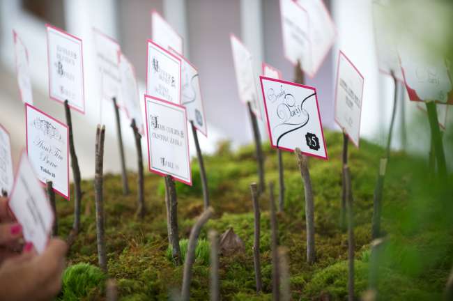 Rustic, Natural Place Cards