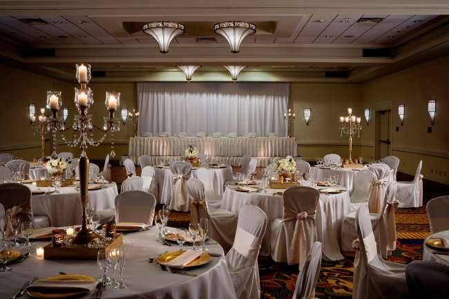 Grand Ballroom at the DoubleTree by Hilton South Bend