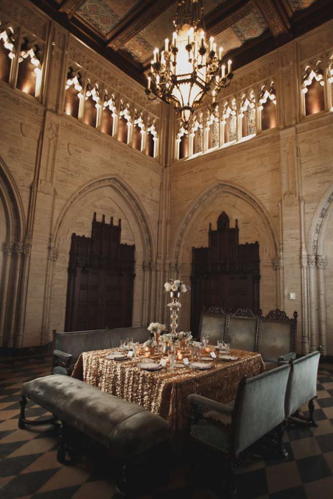 Elegant Reception in the Scottish Rite Cathedral