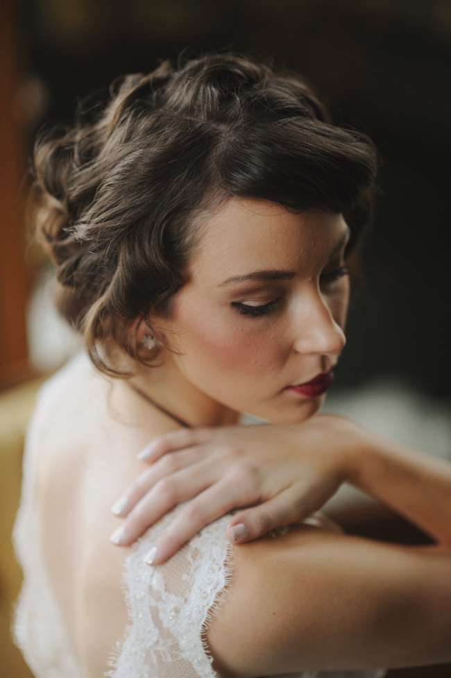 Simple & Refined Makeup & Updo