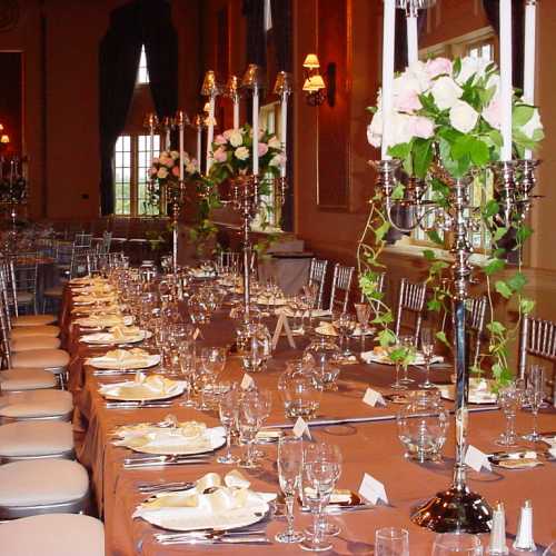 Head Table in Silver