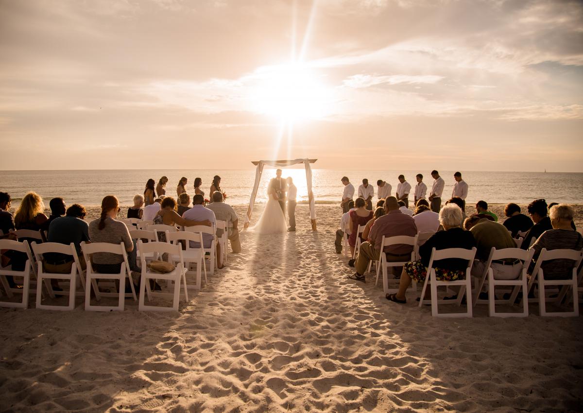 beach ceremony