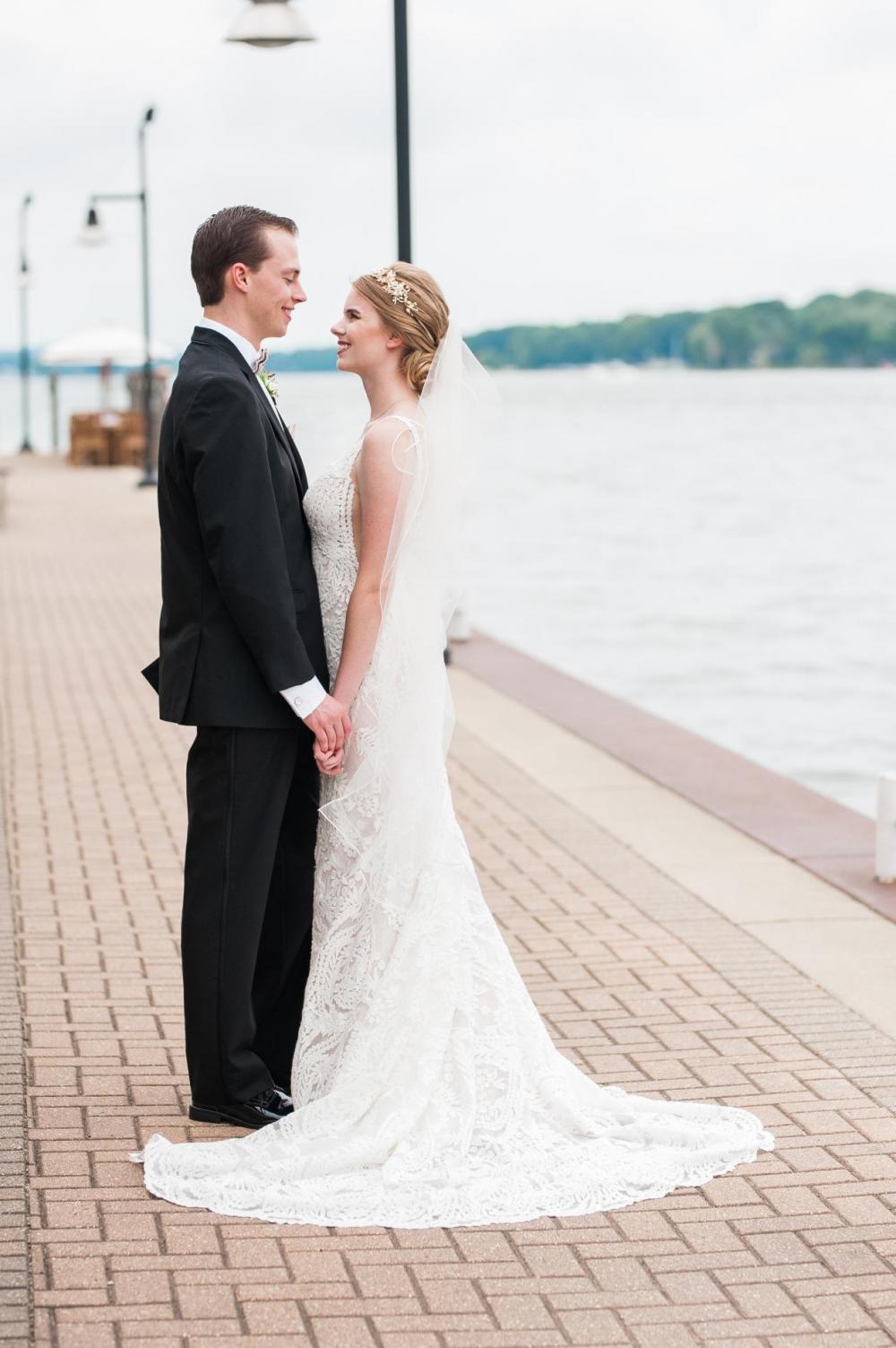 A Romantic Waterfront Wedding in Holland: The Real Wedding of Emily and ...