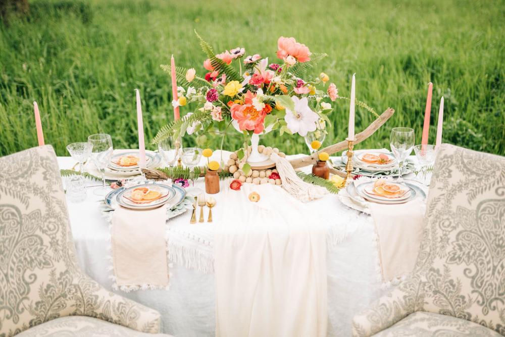 Go Coastal In This Illinois Beachy Boho Style Shoot | WeddingDay Magazine