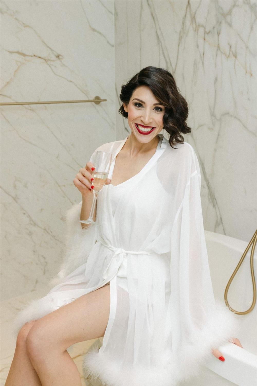 Ericbridal robe best sale