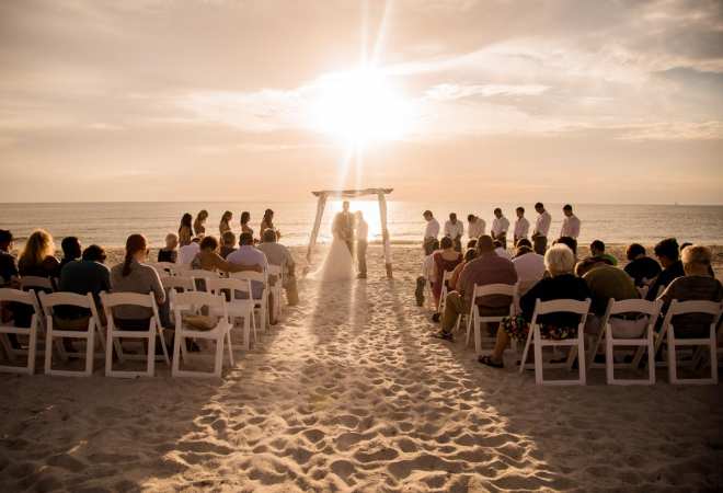 beach ceremony