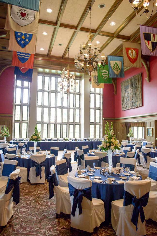 Reception at the Tudor Room at the Indiana Memorial Union