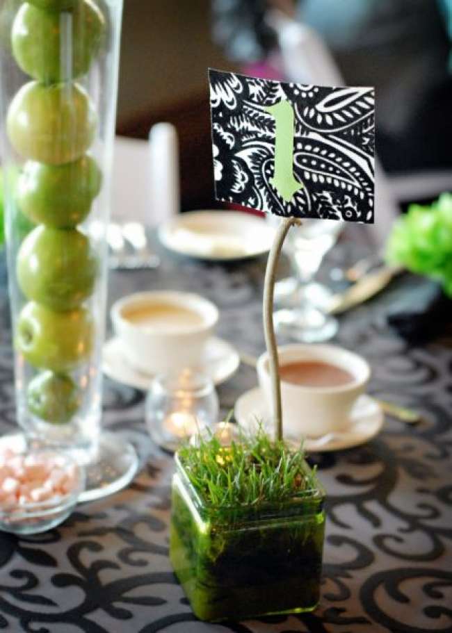 Table Numbers/Centerpiece