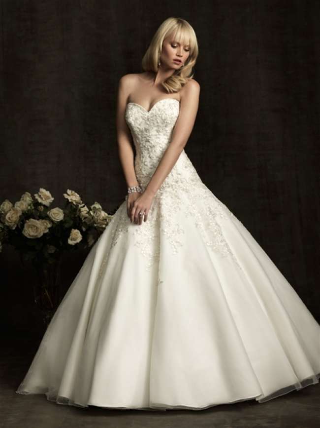 Allure Strapless Ball Gown | WeddingDay Magazine