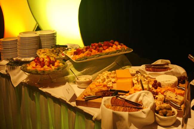 Cheese and Cracker Buffet at Event