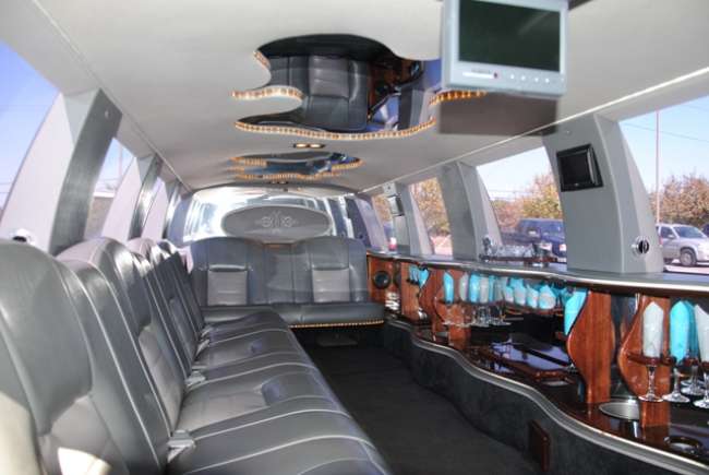 Interior of Excursion Stretch Limo