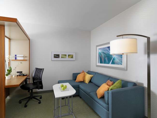 Living Area at Springhill Suites by Marriott Bloomington
