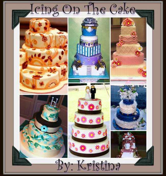 A portfolio of wedding cake designs