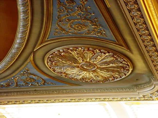 Historic Ballroom ceiling medallions