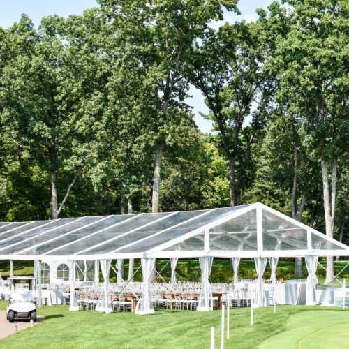 AAYS Clear Top Tented Wedding